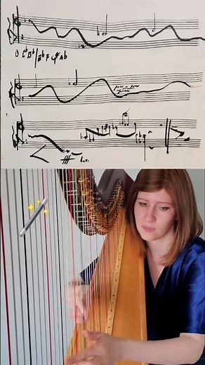 Harp sheet music explained!