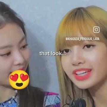 😍😍😍#jenlisa‪@jennierubyjane‬#shipper #slayer #lovers #lalisa #blackpink #blink #kpop #cute #hot#gf