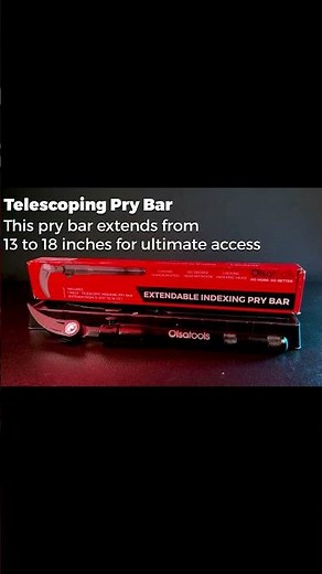 Olsa Tools Extendable Indexing Pry Bar!