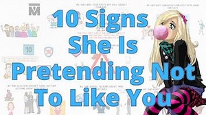 10 Signs She is Pretending Not to Like You | True Medallion