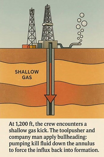 Bullheading. Question 22 #BullheadingMethod #WellControl #Oilfield #HPHT