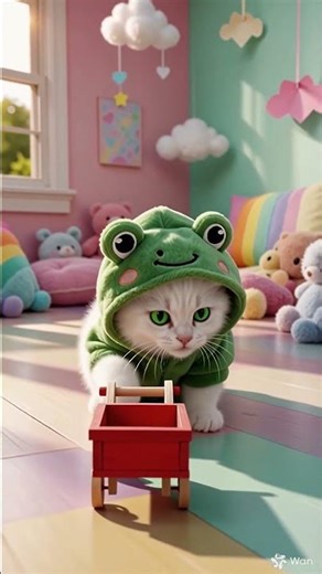 Wait… This Cat Is Driving 🐱🛒