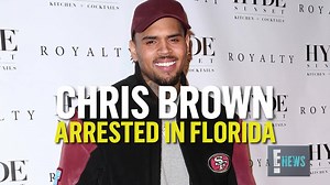 Chris Brown exited the stage after his concert to find police waiting to arrest him for felony battery. | E! News