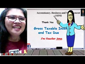 How to compute for the Taxable Income and Tax Due/Tax Payable