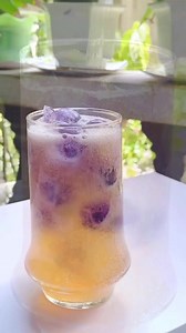 1.5K views · 16 reactions | Feeling blue?  Cheer up with a glass of blue soda by @neyscapades Simply make blue butterfly pea ice cubes, and mix it up with a sparkling drink! Take a sip and enjoy your “ahhhh” moment. #naturesapothecary | Nature's Apothecary | Facebook