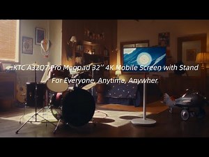 KTC A32Q7 Pro: The Ultimate 32" 4K Touchscreen Portable Monitor!