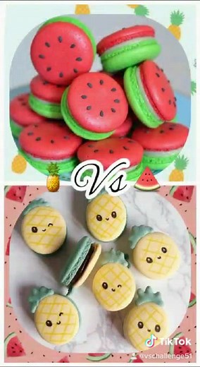 Pastèque🍉Vs ananas🍍#vschallenge51 ✨💙