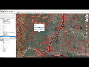 How to extract contour lines and create DEM from Google Earth.