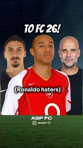 I added players who prefer Messi over Ronaldo to FC 26!