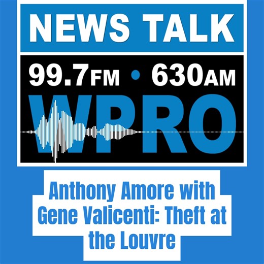 Anthony Amore joined Gene Valicenti this morning to talk about the recent theft at the Louvre Museum in France. Check out the podcast here!🎧 https://omny.fm/shows/the-news-with-gene-valicenti/anthony-amore-theft-at-the-louvre #Louvre #France | NewsTalk 99.7 & AM 630 WPRO