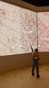 Marauder's Map at Harry Potter: The Exhibition