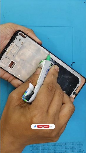 How to Apply Display Glue Like a Pro | display adhesive fix | Fast Mobile Repair Tip #shorts #repair