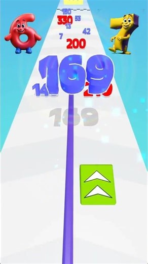 1083 NUMBER CAN RELATE-NUMBER STACK RUN #gaming #numbers #shorts