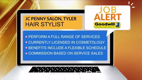 JOB ALERT: JCPenney Company in Tyler is searching for a Hair Stylist