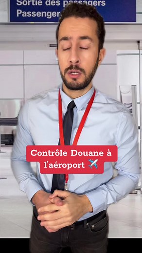 Contrôle douanier à l’aéroport #voyage #douane #declaration #contrefaçon | Masdak