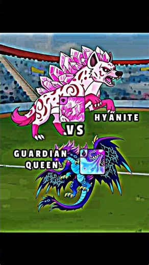 Hyanite newskill vs Guardian Queen Battle✨|| in dynamons world #dynamonsworld #ytshorts