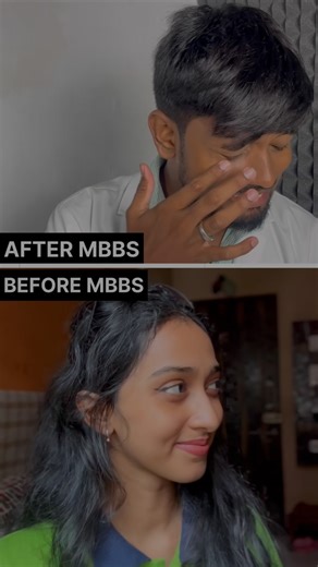 Dr. Saran Ramesh on Instagram: "🥳🔥Before MBBS vs After MBBS❤️‍🩹😭Reality check❤️‍🩹😂 First year fresher vs final year medical student 😂🔥True reality of mbbs ❤️‍🩹😂 Tag your medical friends 😂🔥Ft. @saania_17 . Follow @saranified @medwithsaran @saania_17 for more medical content 💛💛 . . [ Mbbs, first year mbbs, mbbs 2025, First year vs final year, First year mbbs vs final year mbbs, Fresher vs final year, mbbs reality, mbbs life scenario, NEET, NEET 2025 toppers, neet 25 results, NEET 202