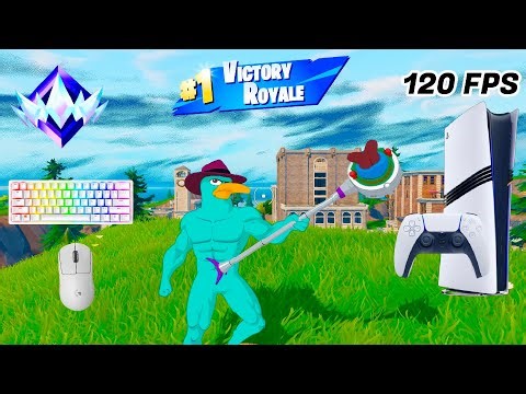 Fortnite Unreal Ranked Reload On PS5 Pro | Keyboard & Mouse Gameplay | 120 FPS | 4K