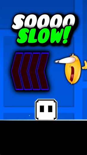 A new slow speed portal to gd 2.3?! #geometrydash
