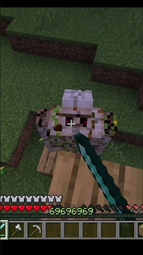 Villager sings Kamin after Iron Golem Died 🥀🥀