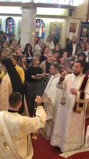 6K views · 174 reactions | Small Entrance from Hierarchal Divine Liturgy at SingCon 2025 | SingCon | Facebook