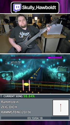 Rammstein – Zeig Dich | Rocksmith 2014 (Bass Playthrough)