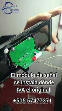 How to install a Bluetooth signal module in a player