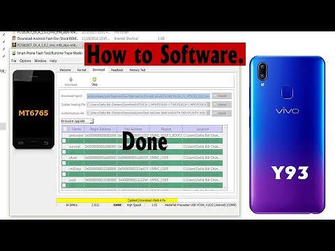 Vivo Y93 Flashing 1818, 1815 . How to Flash Vivo 1818,1815 Y93. ( SP Flash Tool )