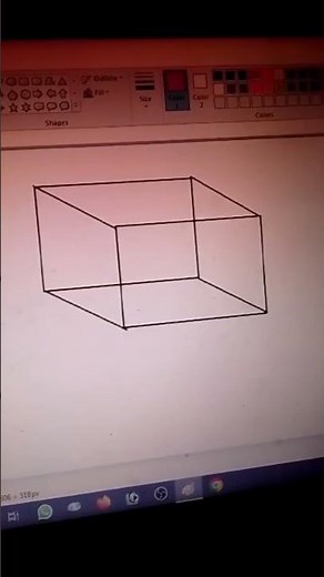 #shorts computer paint me drawing kaise banaye । computer me penting kaise kare । paint me drawing