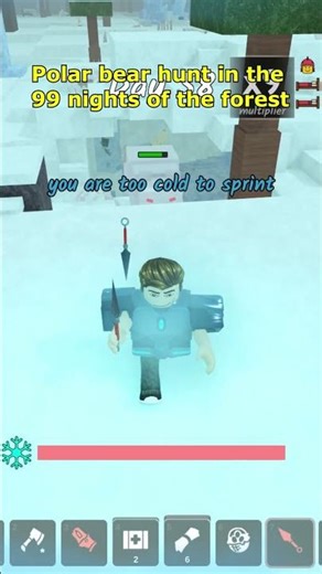 Polar bear hunt in the 99 nights of the forest 2