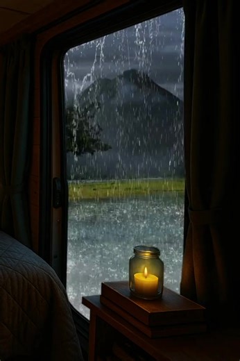 Heavy rain sounds on camping car for sleep and relax. #sleep #asmr #relaxing #camping #rain | Fix My Card | Facebook