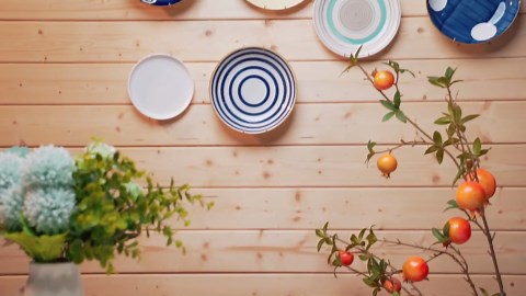 Hotop 12 Pieces Plate Hangers for Wall 4-5 Inch Stainless Steel Wire Invisible Plate Hangers Heavy Duty Display Holders with 12 Pieces Hooks for Wall Decorative(Silver)