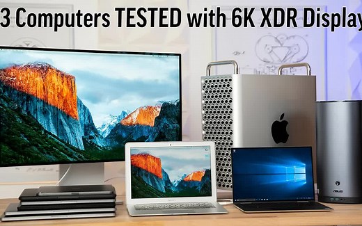 6K分辨率的Pro Display XDR插在Windows系统电脑上效果咋样？