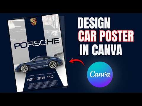 How to Design a Professional Poster in Canva | Step-by-Step Graphic Design Tutorial 2026