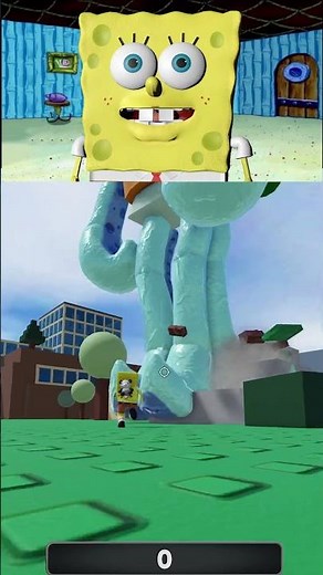Giant Squidward Is TOO POWERFUL!