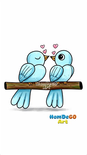 Art Magic! 🤯 Draw 2 Cute Birds from the Number 2! 🐦🐦 Super EASY Step-by-Step for Beginners! ✨ #drawingtutorial #howtodraw #drawbynumbers #birdfromnumber2 #easydrawing #simpleart #beginnerart #stepbystep #viralart #fyp #trending #arttok #numberart #kidfriendlyart | Hamdego Art