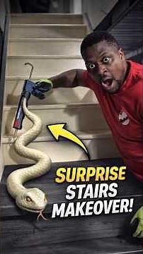 Vinyl Stair Tread Installation / Satisfying Vinyl Install