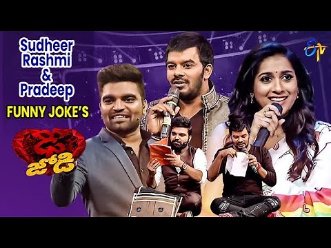 Sudheer | Rashmi | Pradeep | Priyamani | Funny Jokes | Dhee Jodi | ETV Telugu