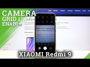 XIAOMI Redmi 9 - How to Activate / Turn Off Camera Grid Lines