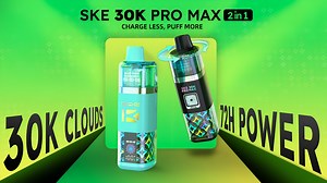SKE 30K Pro Max Pod Kit – Long-Lasting Dual Flavour 2 in 1 Vape Review