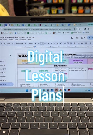 Weekly Lesson Planning for Elementary Teachers