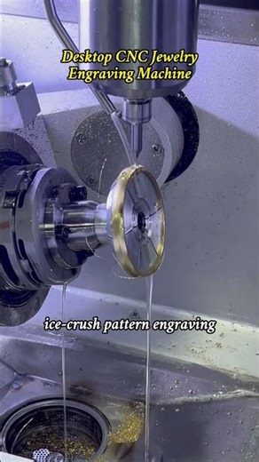 Watch a desktop CNC transform a bangle.