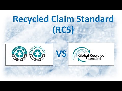 What is RCS Recycled Claim Standard What are the differences between GRS and RCS