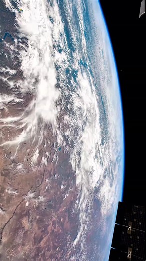 look at this view friend ISS 🛰️#ISS #NASA #space5600 #fyp #station