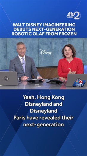 Olaf is stepping out of the magical world of Frozen and into two Disney theme parks. Walt Disney Imagineering debuted their next-generational robotic character that will be coming to Hong Kong Disneyland and Disneyland Paris. Lear more about how Olaf was created here. | WESH 2 News