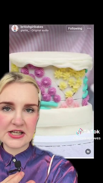 New Cake Technique Tutorial by British Girl Bakes