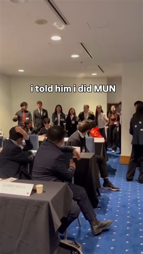 Canada International Model United Nations (CAIMUN) on Instagram: "On the outside, MUN may seem like a boring, resume-padding extracurricular where teenagers roleplay importance and talk about boring topics all day trying to look like they walked out of Suits, but in reality, it’s a bit more exciting, especially at CAIMUN! #mun #caimun #modelunitednations #modelun #unitednations #munconference #fyp"