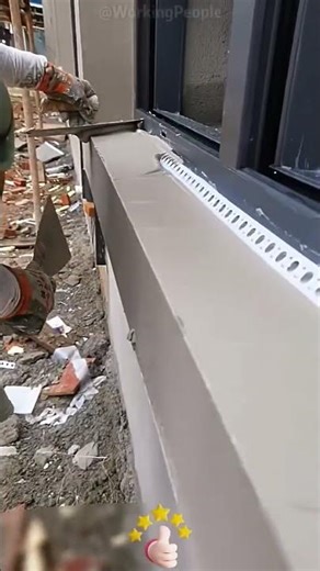 Window sill drip line manufacturing methods 🪟💧 #shorts