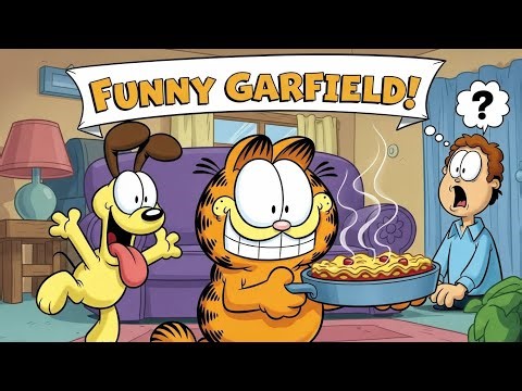 Funny Garfield! | Kids Cartoon | Learn English