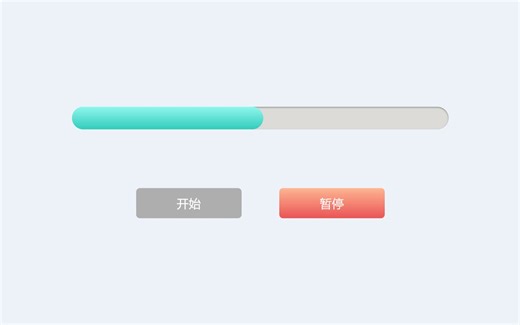 【Axure教程】能随时开始或暂停的进度条